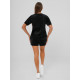 Women's velour black set Stel JS/35C1616/3 - For women Women's velour black set Stel JS/35C1616/3