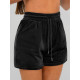 Women's velour black set Stel JS/35C1616/3 - For women Women's velour black set Stel JS/35C1616/3