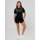Women's black velour set Mona JS/35C1717/3 - For women Women's black velour set Mona JS/35C1717/3