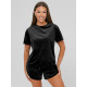 Women's black velour set Mona JS/35C1717/3 - For women Women's black velour set Mona JS/35C1717/3