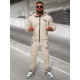 Men's brown tracksuit set Icon O/LN11760 - For men Men's brown tracksuit set Icon O/LN11760