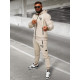 Men's brown tracksuit set Icon O/LN11760 - For men Men's brown tracksuit set Icon O/LN11760
