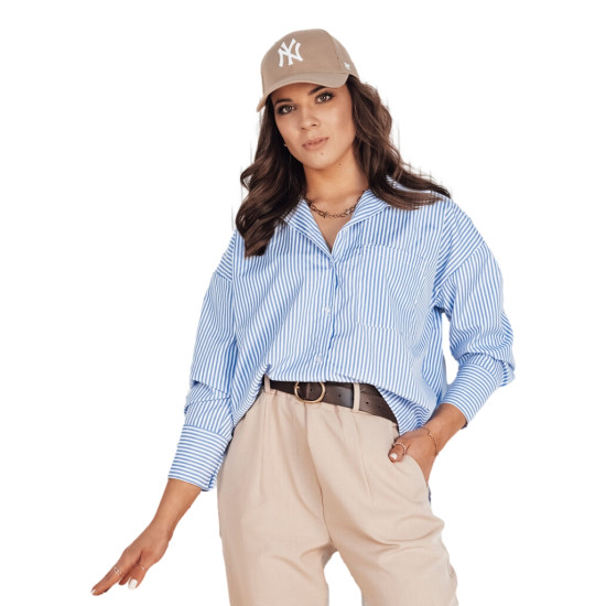Women's blue shirt CARLEE DY0384 - For women Women's blue shirt CARLEE DY0384