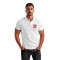 Vyriški balti polo marškinėliai Herbas