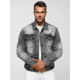 Men's grey denim jacket NB/MJ529NZ - For men Men's grey denim jacket NB/MJ529NZ