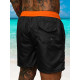 Men's shorts black/orange Renald JS/17K561/6 - Shorts | Bridges Men's shorts black/orange Renald JS/17K561/6