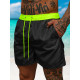 Men's shorts black/green Renald JS/17K561/5 - Shorts | Bridges Men's shorts black/green Renald JS/17K561/5