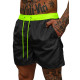 Men's shorts black/green Renald JS/17K561/5 - Shorts | Bridges Men's shorts black/green Renald JS/17K561/5