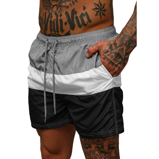 Swim shorts grey/black Revel JS/17K567/8 - Shorts | Bridges Swim shorts grey/black Revel JS/17K567/8