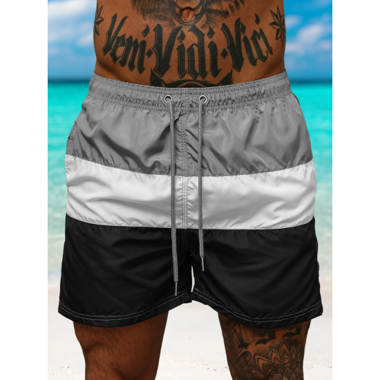 Swim shorts grey/black Revel JS/17K567/8 - Shorts | Bridges Swim shorts grey/black Revel JS/17K567/8