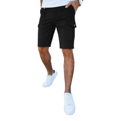 Vyriški juodos spalvos šortai Gam