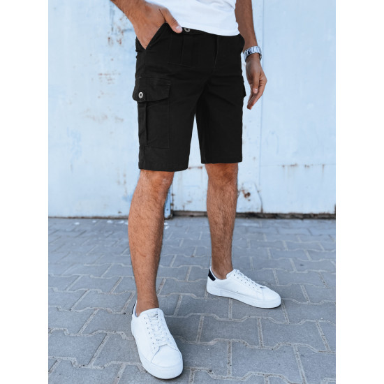 Vyriški juodos spalvos šortai Gam SX2431 - Vyrams Vyriški juodos spalvos šortai Gam SX2431