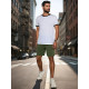 Men's khaki shorts Beret SX2480 - Shorts | Bridges Men's khaki shorts Beret SX2480