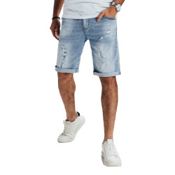 Vyriški mėlyni džinsiniai šortai Jener