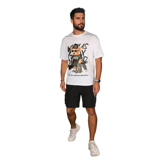 Men's black shorts Arts SX2509 - Shorts | Bridges Men's black shorts Arts SX2509