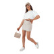 Women's beige mini skirt Daniz CY0443 - For women Women's beige mini skirt Daniz CY0443
