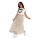 Women's brownish tulle skirt Fliss CY0424 - For women Women's brownish tulle skirt Fliss CY0424