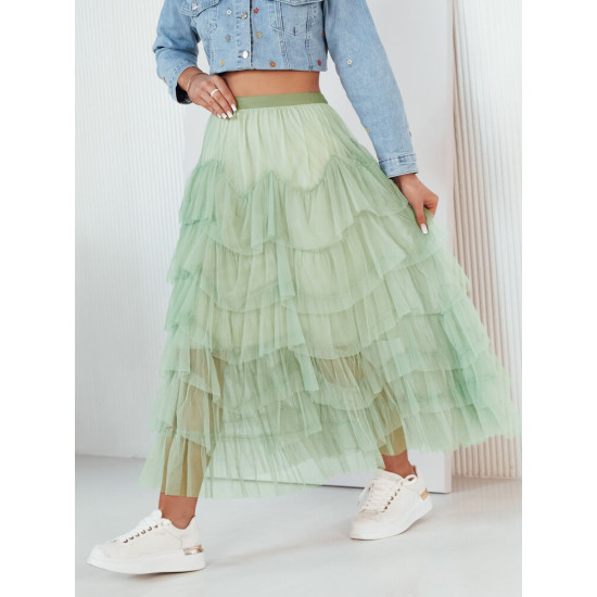 Women's mint-coloured tulle skirt Milani CY0430 - For women Women's mint-coloured tulle skirt Milani CY0430