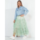 Women's mint-coloured tulle skirt Milani CY0430 - For women Women's mint-coloured tulle skirt Milani CY0430
