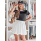 Ladies white skirt Puffella CY0501 - For women Ladies white skirt Puffella CY0501