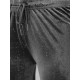 Women's black wide velvet trousers Metal JS/92K519/3 - Jeans and Trousers Women's black wide velvet trousers Metal JS/92K519/3