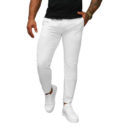Men's white trousers Gala BL/SK222/2 - Trousers Men's white trousers Gala BL/SK222/2