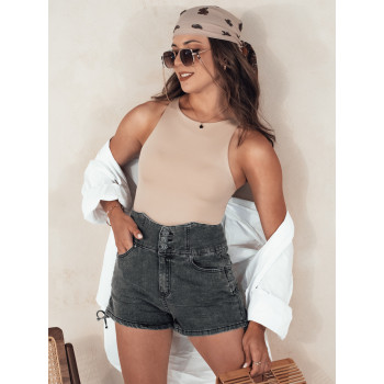 Женские черные джинсовые шорты Jeanlove