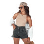 Женские черные джинсовые шорты Jeanlove