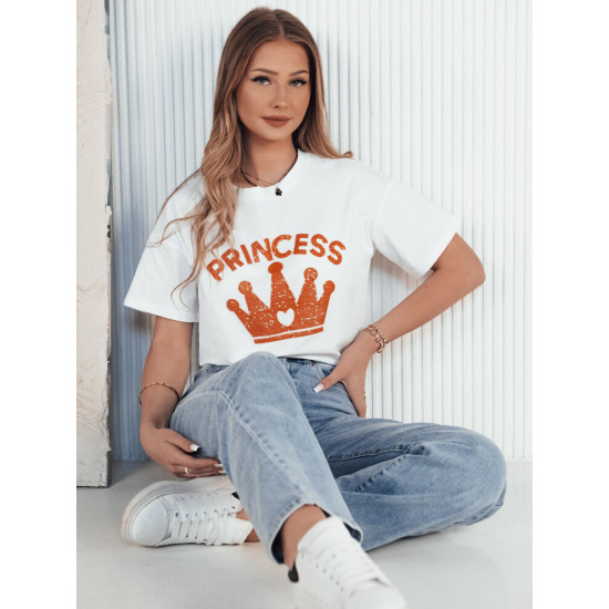 Women's white Princess T-shirt RY2392 - T-shirt Women's white Princess T-shirt RY2392