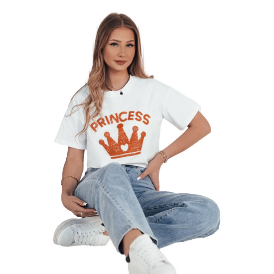 Women's white Princess T-shirt RY2392 - T-shirt Women's white Princess T-shirt RY2392