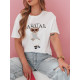 Czarny T-shirt damski Classy RY2874 - Koszulki Czarny T-shirt damski Classy RY2874