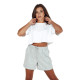 Women's grey shorts Pella SY0416 - For women Women's grey shorts Pella SY0416