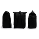 Black backpack Styling PK4049 - Accessories for women Black backpack Styling PK4049