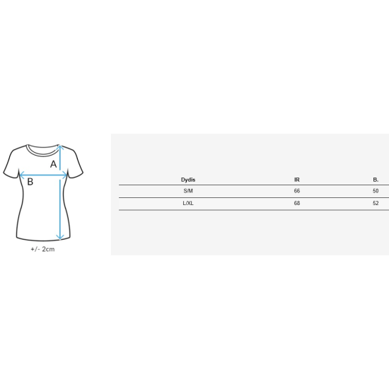 Blue Tedy T-shirt RY2872 - For women Blue Tedy T-shirt RY2872