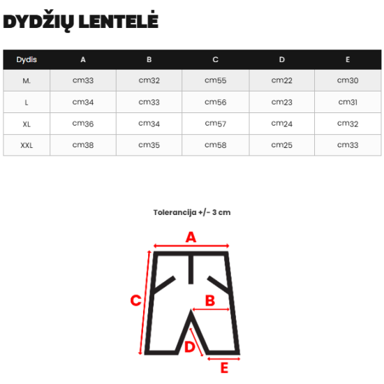 Vyriški juodi sportiniai šortai Novak JS/15K1822/3 - Šortai | Bridžai Vyriški juodi sportiniai šortai Novak JS/15K1822/3