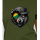 Women's khaki shirt Wolf grey PK4029 - Notes for women Women's khaki shirt Wolf grey PK4029