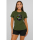 Women's khaki shirt Wolf grey PK4029 - Notes for women Women's khaki shirt Wolf grey PK4029