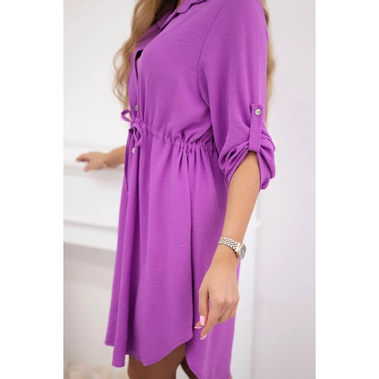 Moteriška violetinė suknelė Hill 30927 - Moterims Moteriška violetinė suknelė Hill 30927