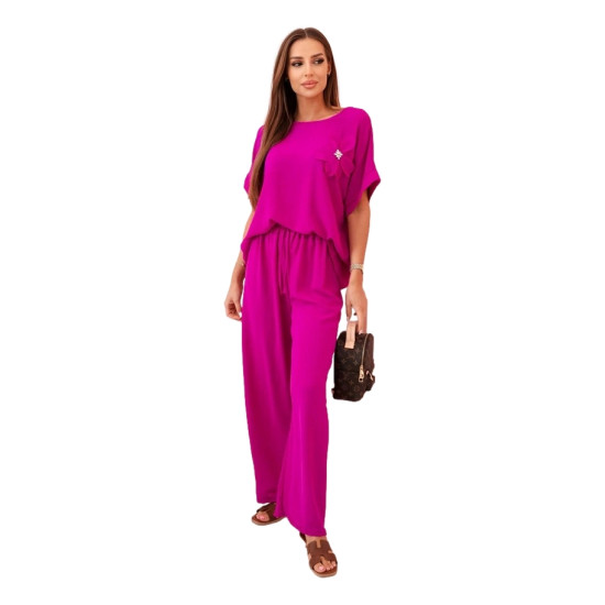 Moteriškas violetinis komplektas Loren 31922 - Moterims Moteriškas violetinis komplektas Loren 31922