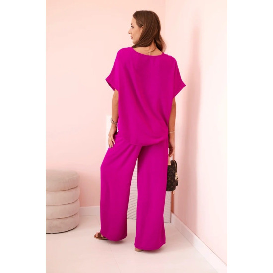 Moteriškas violetinis komplektas Loren 31922 - Moterims Moteriškas violetinis komplektas Loren 31922