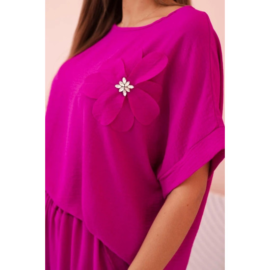 Moteriškas violetinis komplektas Loren 31922 - Moterims Moteriškas violetinis komplektas Loren 31922