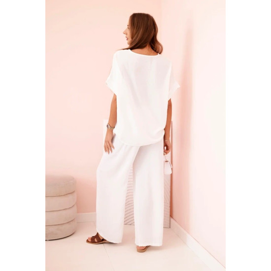 Women's white set Loren 31913 - For women Women's white set Loren 31913