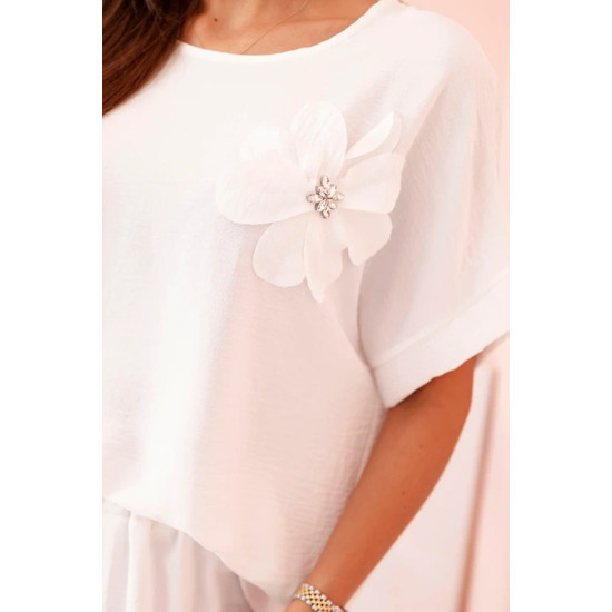 Women's white set Loren 31913 - For women Women's white set Loren 31913