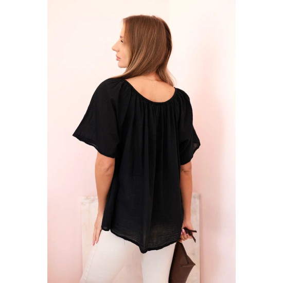 Women's black blouse Palmira 33209 - For women Women's black blouse Palmira 33209