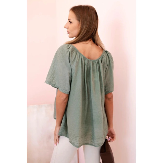 Naisten khaki pusero Palmira 33205 - Naisille Naisten khaki pusero Palmira 33205
