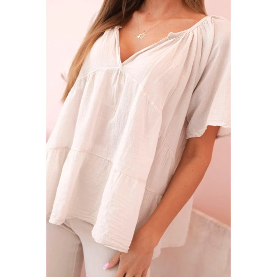 Women's brown blouse Palmira 33203 - For women Women's brown blouse Palmira 33203