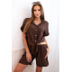 Women's brown set Dalic 33152 - For women Women's brown set Dalic 33152