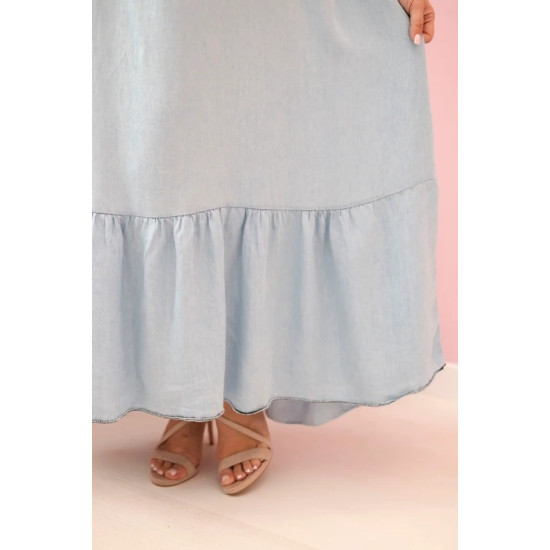 Women's light blue dress Besil 33255 - For women Women's light blue dress Besil 33255