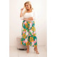 Women's trousers with orange detail Bali 33248 - For women Women's trousers with orange detail Bali 33248