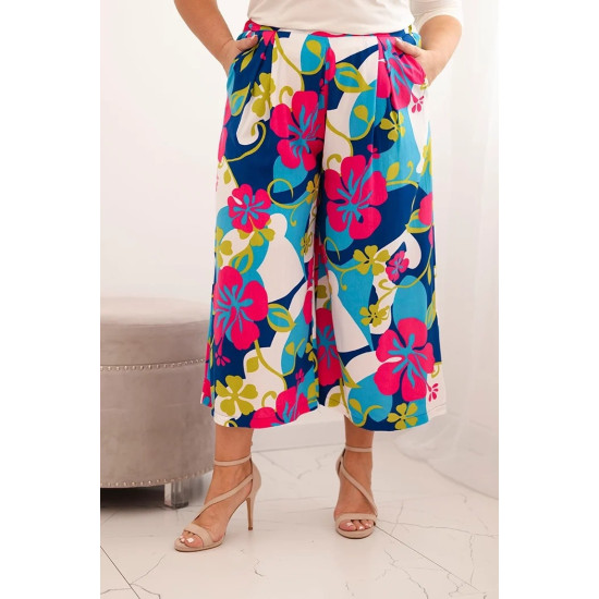 Women's trousers with pink detail Bali 33250 - For women Women's trousers with pink detail Bali 33250